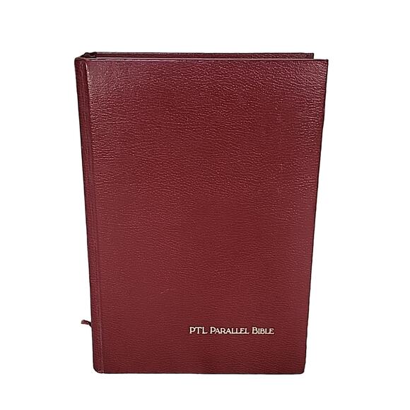 Holy Bible, PTL Parallel Edition, King James Version & The Living Bible, Large P - Picture 1 of 6